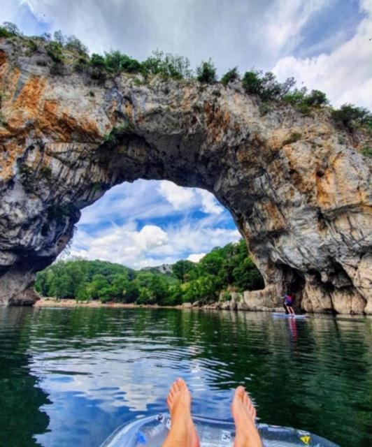 Hebergements Des Posas Sampzon Zewnętrze zdjęcie